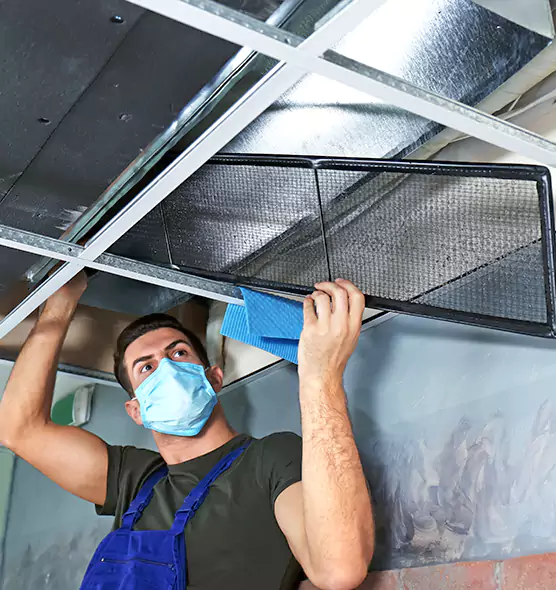Professional Air Duct Pollen Cleaning in North Amityville, NY